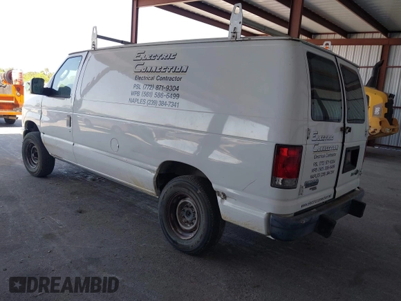 2014 Ford Econoline Cargo Commercial with VIN 1FTNE2EW3EDA31341, listed as a IAAI auction lot 42148317 with 146,158 mi miles and . Bid and sale history available at carsss.com. Image 3.