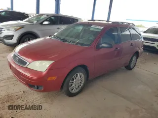 2005 Ford Focus SE with VIN 1FAHP36N95W276240, listed as a Copart auction lot 64863675 with 255,686 mi miles and Salvage title. Bid and sale history available at DreamBid. Image 1.