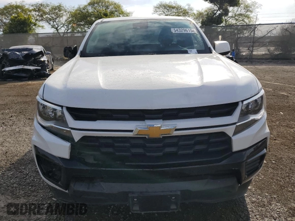2021 Chevrolet Colorado 2WD LT с VIN 1GCHSCEA2M1286644, выставлен на аукционе Copart как лот 54329615 с пробегом 63 006 миль миль и Списание • Salvage title. История ставок и продаж доступна на DreamBid. Изображение 5.