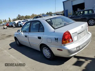 2003 Hyundai Accent GL with VIN KMHCG45CX3U488238, listed as a Copart auction lot 74399014 with 130,915 mi miles and Clean Title. Bid and sale history available at carsss.com. Image 2.