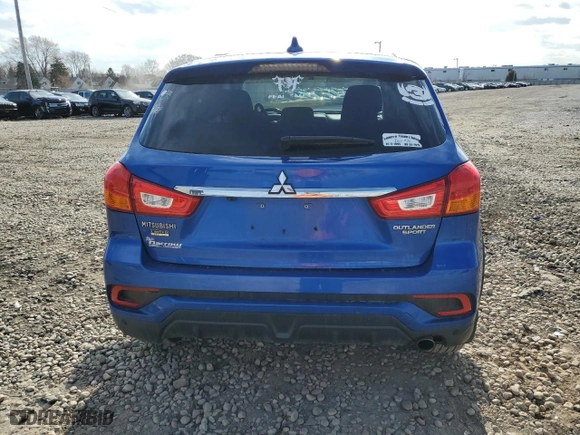 2018 Mitsubishi Outlander Sport ES 2.0 with VIN JA4AP3AU7JU008863, listed as a Copart auction lot 50433645 with 108,692 mi miles and Non Repairable. Bid and sale history available at carsss.com. Image 6.