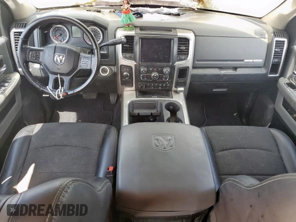 2018 Ram 2500 Big Horn with VIN 3C6UR5DL3JG202327, listed as a Copart auction lot 59423525 with Not provided miles and Salvage title. Bid and sale history available at DreamBid. Image 8.