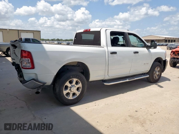 2024 Ram 2500 Big Horn with VIN 3C6UR5DJ9RG387185, listed as a Copart auction lot 61833355 with 10,213 mi miles and Clean title. Bid and sale history available at DreamBid. Image 3.