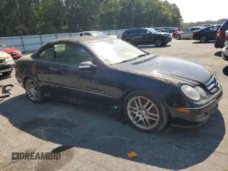 2008 Mercedes-Benz CLK 350 with VIN WDBTK56F48F234780, listed as a Copart auction lot 73983624 with Not Provided miles and Salvage Title. Bid and sale history available at DreamBid. Image 4.