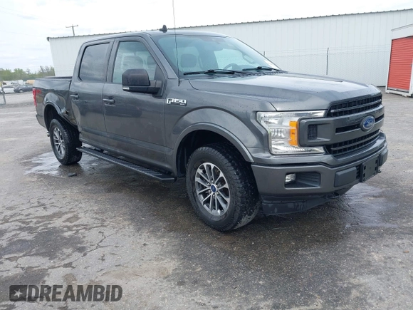 2020 Ford F-150 XL with VIN 1FTEW1E52LFB50210, listed as a IAAI auction lot 42006176 with 62,850 mi miles and . Bid and sale history available at DreamBid. Image 1.