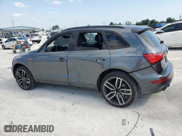 2017 Audi SQ5 Premium Plus with VIN WA1CCAFP8HA006238, listed as a Copart auction lot 51199354 with 101,829 mi miles. Bid and sale history available at carsss.com. Image 2.