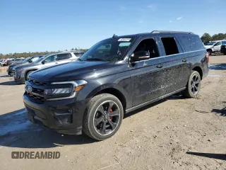 2022 Ford Expedition Max Limited with VIN 1FMJK2AT0NEA34755, listed as a Copart auction lot 43462315 with 36,236 mi miles and Salvage title. Bid and sale history available at DreamBid. Image 1.