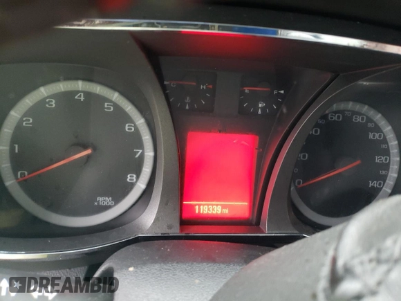2016 GMC Terrain Denali with VIN 2GKFLVE3XG6137521, listed as a Copart auction lot 57783815 with 119,339 mi miles and Salvage title. Bid and sale history available at DreamBid. Image 9.
