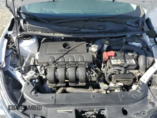 2019 Nissan Sentra SV z VIN 3N1AB7AP1KY313153, wystawiony jako Copart lot #53393725 z przebiegiem 53 203 mil mil oraz Szkoda całkowita • Salvage title. Historia ofert i sprzedaży dostępna na DreamBid. Obrazek 11.