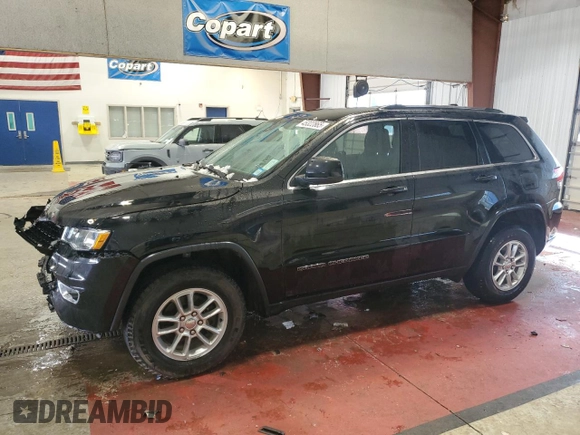 2019 Jeep Grand Cherokee Laredo E with VIN 1C4RJFAG5KC608990, listed as a Copart auction lot 45322865 with 83,304 mi miles and Salvage Title. Bid and sale history available at carsss.com. Image 1.