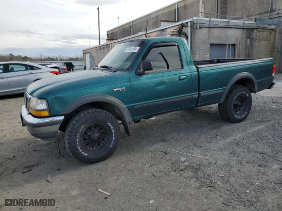 1998 Ford Ranger Edge Plus with VIN 1FTYR11U5WTA77177, listed as a Copart auction lot 87440694 with 200,105 mi miles and Clean Title. Bid and sale history available at carsss.com. Image 1.