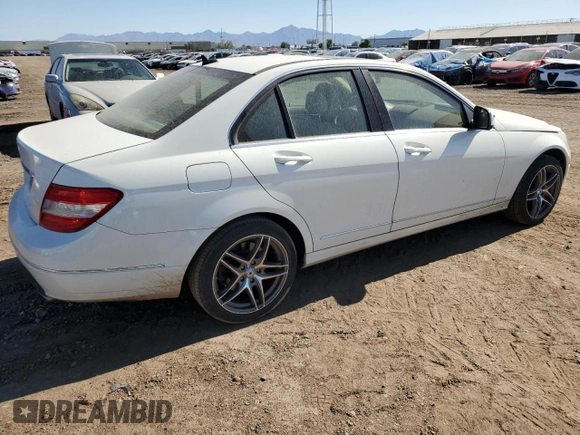 2008 Mercedes-Benz C 300 Sport with VIN WDDGF54X28F037762, listed as a Copart auction lot 65386975 with 273,402 mi miles and Clean title. Bid and sale history available at DreamBid. Image 3.