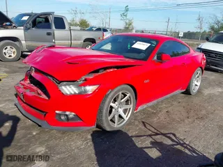 2016 Ford Mustang GT with VIN 1FA6P8CF6G5336436, listed as a IAAI auction lot 41839875 with 89,853 mi miles. Bid and sale history available at carsss.com. Image 2.