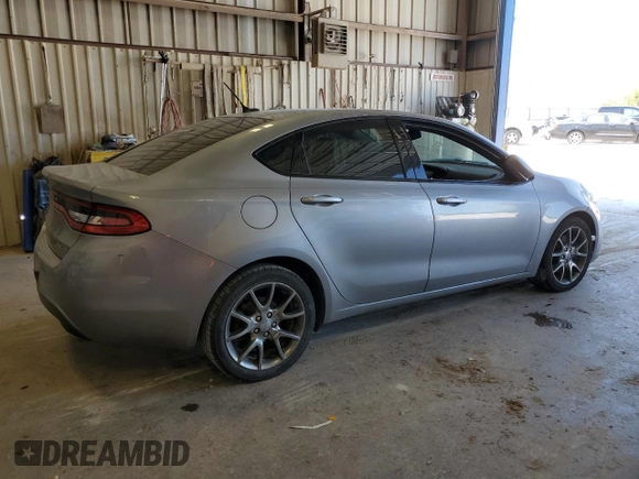 2015 Dodge Dart SXT with VIN 1C3CDFBBXFD141392, listed as a Copart auction lot 53811955 with 198,410 mi miles and Salvage Title. Bid and sale history available at carsss.com. Image 3.