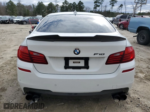 2015 BMW 5 Series 550i z VIN WBAKN9C55FD682331, wystawiony jako Copart lot #47356725 z przebiegiem 80 741 mil mil oraz Szkoda całkowita • Salvage title. Historia ofert i sprzedaży dostępna na DreamBid. Obrazek 6.