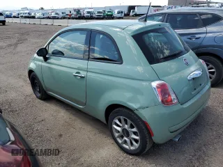 2017 FIAT 500 Pop with VIN 3C3CFFKRXHT548035, listed as a Copart auction lot 60528075 with 92,427 mi miles and Clean title. Bid and sale history available at DreamBid. Image 2.