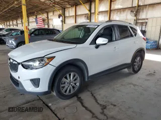 2015 Mazda CX-5 Sport with VIN JM3KE2BE1F0553349, listed as a Copart auction lot 59441245 with 108,998 mi miles and Salvage title. Bid and sale history available at DreamBid. Image 1.