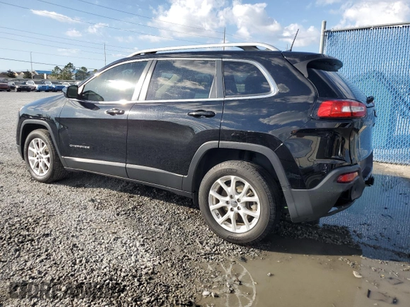 2018 Jeep Cherokee Latitude Plus with VIN 1C4PJLLX3JD534240, listed as a Copart auction lot 44310025 with 121,951 mi miles and Salvage Title. Bid and sale history available at carsss.com. Image 2.