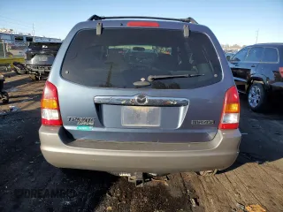 2001 Mazda Tribute LX with VIN 4F2CU08171KM43038, listed as a Copart auction lot 43267435 with 109,668 mi miles and Salvage Title. Bid and sale history available at carsss.com. Image 6.