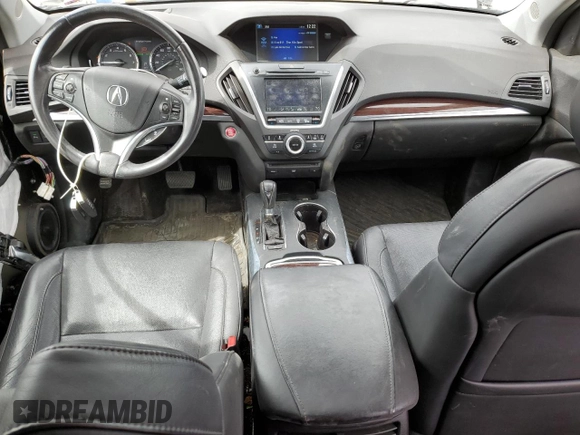 2014 Acura MDX Advance with VIN 5FRYD4H83EB024907, listed as a Copart auction lot 50043875 with 87,528 mi miles and Salvage Title. Bid and sale history available at DreamBid. Image 8.