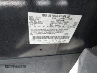 2012 Ford Explorer XLT with VIN 1FMHK7D84CGA50736, listed as a IAAI auction lot 42053998 with 206,623 mi miles and . Bid and sale history available at DreamBid. Image 9.