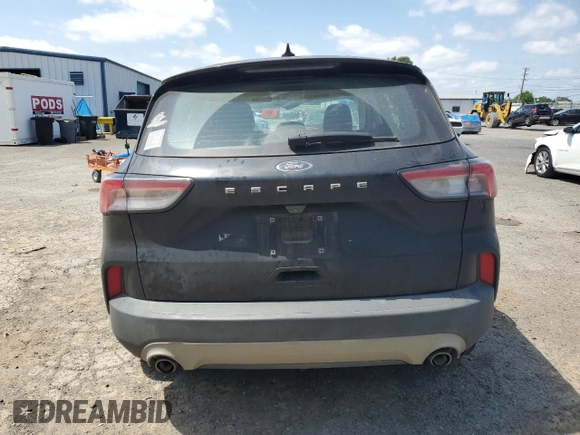 2022 Ford Escape S with VIN 1FMCU0F6XNUA09720, listed as a Copart auction lot 52830135 with Not provided miles and Salvage title. Bid and sale history available at DreamBid. Image 6.