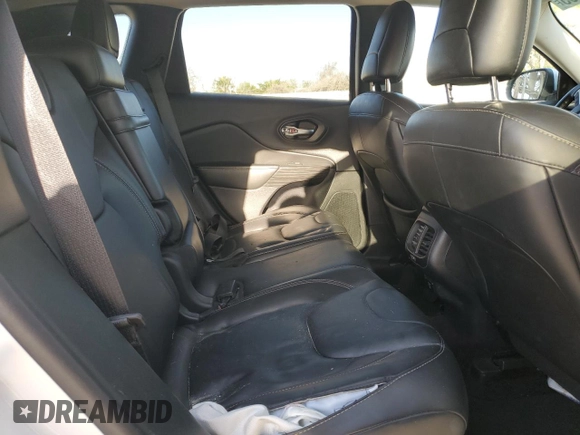 2017 Jeep Cherokee Limited with VIN 1C4PJLDB0HW526159, listed as a Copart auction lot 50055595 with 90,139 mi miles and Salvage Title. Bid and sale history available at carsss.com. Image 10.