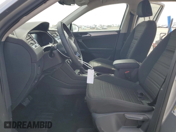 2024 Volkswagen Tiguan S with VIN 3VVFB7AX7RM114677, listed as a Copart auction lot 53037345 with 11,028 mi miles and Salvage title. Bid and sale history available at DreamBid. Image 7.