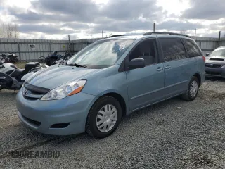 2008 Toyota Sienna CE with VIN 5TDZK23C88S134752, listed as a Copart auction lot 51851835 with 225,368 mi miles and Salvage Title. Bid and sale history available at carsss.com. Image 1.