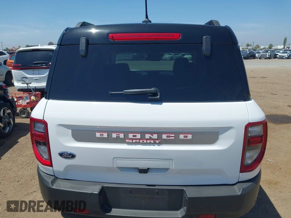 2024 Ford Bronco with VIN 3FMCR9K67RRF43668, listed as a IAAI auction lot 42328450 with 8,061 mi miles and . Bid and sale history available at DreamBid. Image 16.