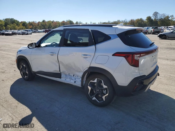 2024 Kia Seltos EX with VIN KNDERCAA7R7644927, listed as a Copart auction lot 75207314 with NaN miles and Salvage Title. Bid and sale history available at carsss.com. Image 2.