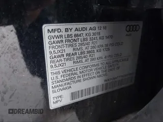 2019 Audi Q7 Prestige z VIN WA1VAAF77KD024993, wystawiony jako IAAI lot #41517140 z przebiegiem 91 074 mil mil oraz . Historia ofert i sprzedaży dostępna na DreamBid. Obrazek 20.