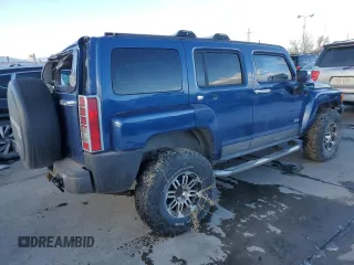 2006 Hummer H3 with VIN 5GTDN136968312278, listed as a Copart auction lot 88010285 with 201,734 mi miles and Salvage Title. Bid and sale history available at DreamBid. Image 3.