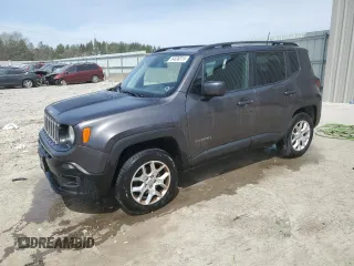 2018 Jeep Renegade Latitude with VIN ZACCJBBB6JPJ32919, listed as a Copart auction lot 54536315 with 106,293 mi miles and Clean Title. Bid and sale history available at carsss.com. Image 1.