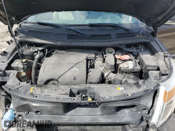 2013 Ford Explorer XLT with VIN 1FM5K8D80DGA03777, listed as a Copart auction lot 51846485 with 166,859 mi miles and Salvage Title. Bid and sale history available at carsss.com. Image 12.