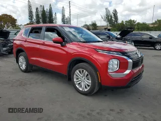 2024 Mitsubishi Outlander ES z VIN JA4J3UA89RZ072115, wystawiony jako Copart lot #51763575 z przebiegiem 2 195 mil mil oraz Czysty tytuł • Clean title. Historia ofert i sprzedaży dostępna na DreamBid. Obrazek 4.