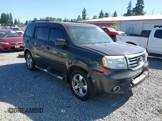 2012 Honda Pilot EX-L with VIN 5FNYF4H59CB014073, listed as a IAAI auction lot 42736322 with 210,268 mi miles and . Bid and sale history available at DreamBid. Image 1.