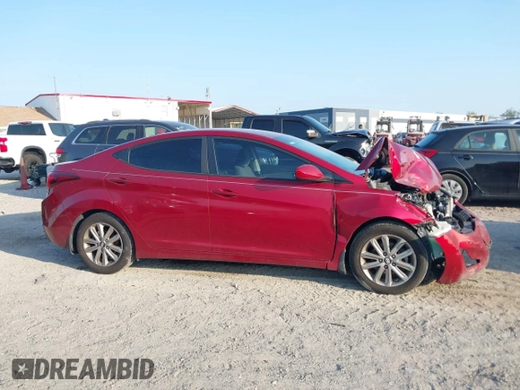 2015 Hyundai Elantra SE z VIN 5NPDH4AE2FH584067, wystawiony jako IAAI lot #42200075 z przebiegiem 133 098 mil mil oraz . Historia ofert i sprzedaży dostępna na DreamBid. Obrazek 14.