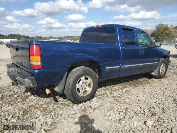 2002 Chevrolet Silverado 1500 LT with VIN 2GCEC19T421161569, listed as a Copart auction lot 78504044 with 182,158 mi miles and Salvage Title. Bid and sale history available at carsss.com. Image 3.
