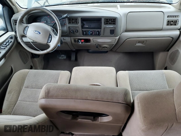 2003 Ford Excursion Special Serv с VIN 1FMNU41L43EC86416, выставлен на аукционе Copart как лот 55707435 с пробегом 115 433 миль миль и Чистый • Clean title. История ставок и продаж доступна на DreamBid. Изображение 8.