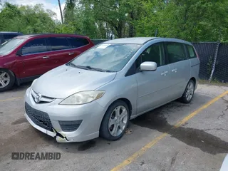 2008 Mazda 5 Sport with VIN JM1CR293380314345, listed as a IAAI auction lot 42156882 with 127,703 mi miles. Bid and sale history available at carsss.com. Image 2.