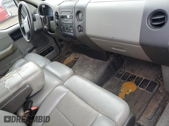 2007 Ford F-150 XL with VIN 1FTRF12217NA15470, listed as a Copart auction lot 55898825 with 204,078 mi miles and Clean title. Bid and sale history available at DreamBid. Image 8.