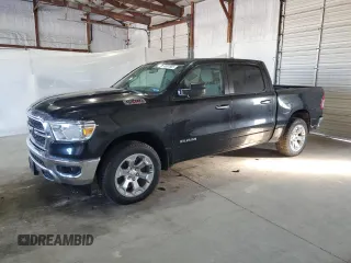 2020 Ram 1500 Big Horn with VIN 1C6SRFFM0LN248372, listed as a Copart auction lot 55681905 with 30,233 mi miles and Salvage Title. Bid and sale history available at carsss.com. Image 1.