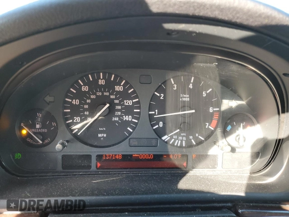 2003 BMW 5 Series 530iA with VIN WBADT63433CK32344, listed as a Copart auction lot 81746044 with 137,148 mi miles and Salvage Title. Bid and sale history available at carsss.com. Image 9.