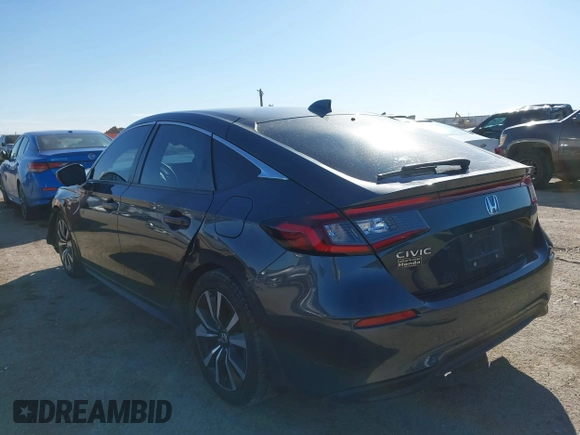 2024 Honda Civic EX-L z VIN 19XFL1H79RE002343, wystawiony jako IAAI lot #41691984 z przebiegiem 42 062 mil mil oraz . Historia ofert i sprzedaży dostępna na DreamBid. Obrazek 3.