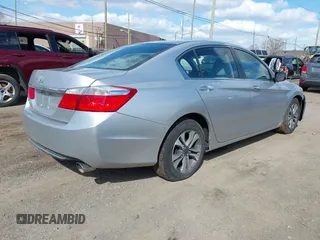 2015 Honda Accord LX with VIN 1HGCR2F36FA000864, listed as a IAAI auction lot 41990265 with 141,807 mi miles. Bid and sale history available at carsss.com. Image 4.