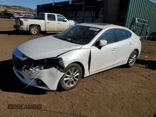 2016 Mazda Mazda3 i Grand Touring with VIN JM1BM1X70G1287530, listed as a Copart auction lot 46633055 with 88,024 mi miles and Salvage Title. Bid and sale history available at carsss.com. Image 1.