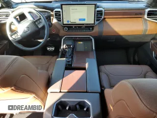 2024 Toyota Tundra 1794 Edition with VIN 5TFMC5DB3RX069660, listed as a Copart auction lot 84489974 with 3,998 mi miles and Salvage title. Bid and sale history available at DreamBid. Image 8.
