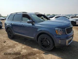 2023 Kia Telluride SX X-Pro with VIN 5XYP5DGC5PG333354, listed as a Copart auction lot 59711365 with Not provided miles and Non repairable. Bid and sale history available at DreamBid. Image 4.