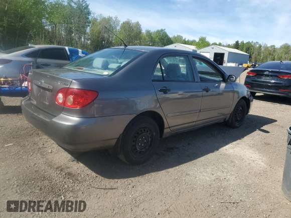 2007 Toyota Corolla CE with VIN 2T1BR32E87C733275, listed as a Copart auction lot 56102925 with 249,753 mi miles and Salvage title. Bid and sale history available at DreamBid. Image 3.